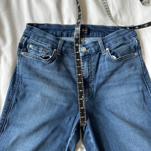 7 For All Mankind Kimmie Straight Leg Jeans - Picture 9 of 9